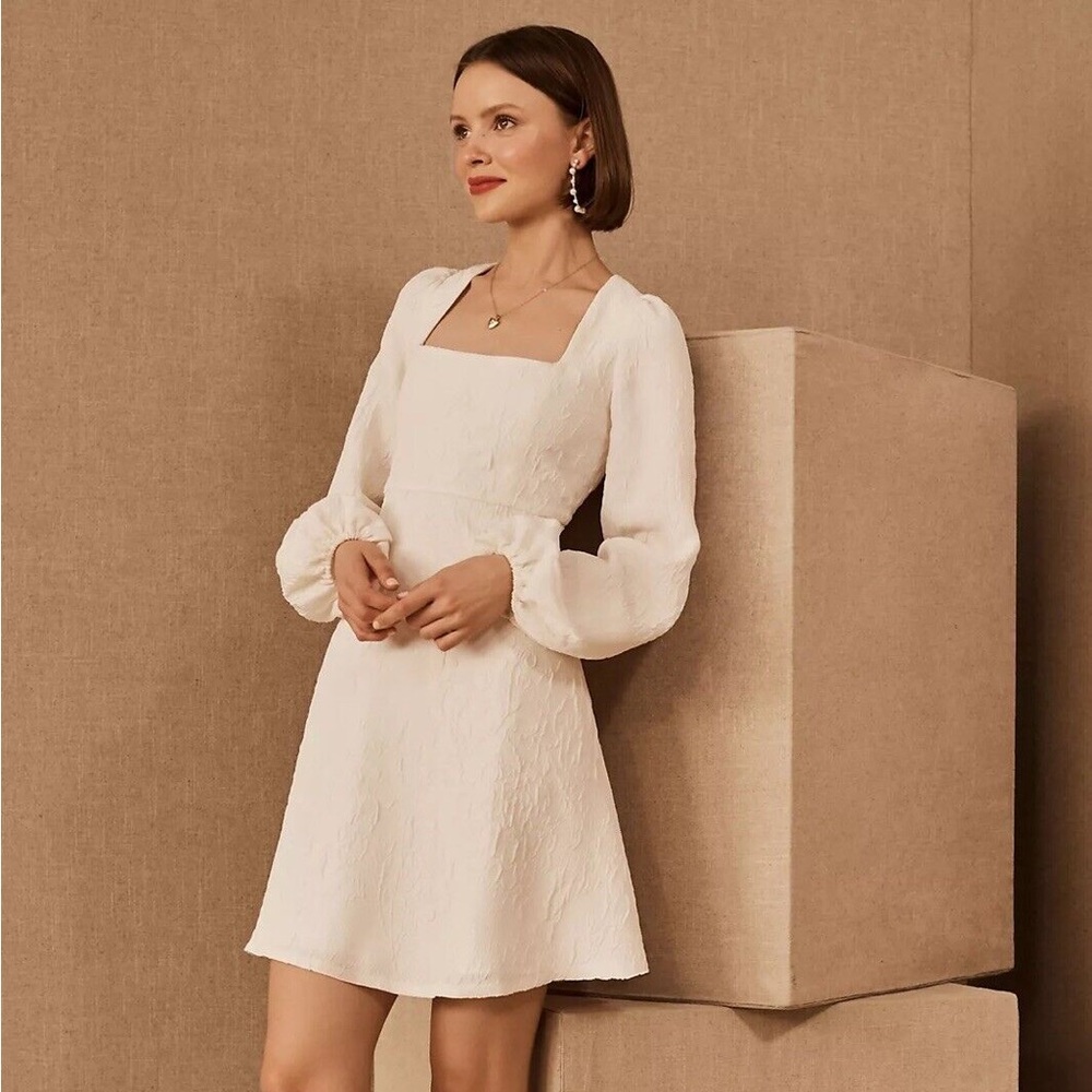 BHLDN Sachin + Babi Rhinebeck Long Sleeve Dress